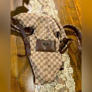Gucci baby carrier